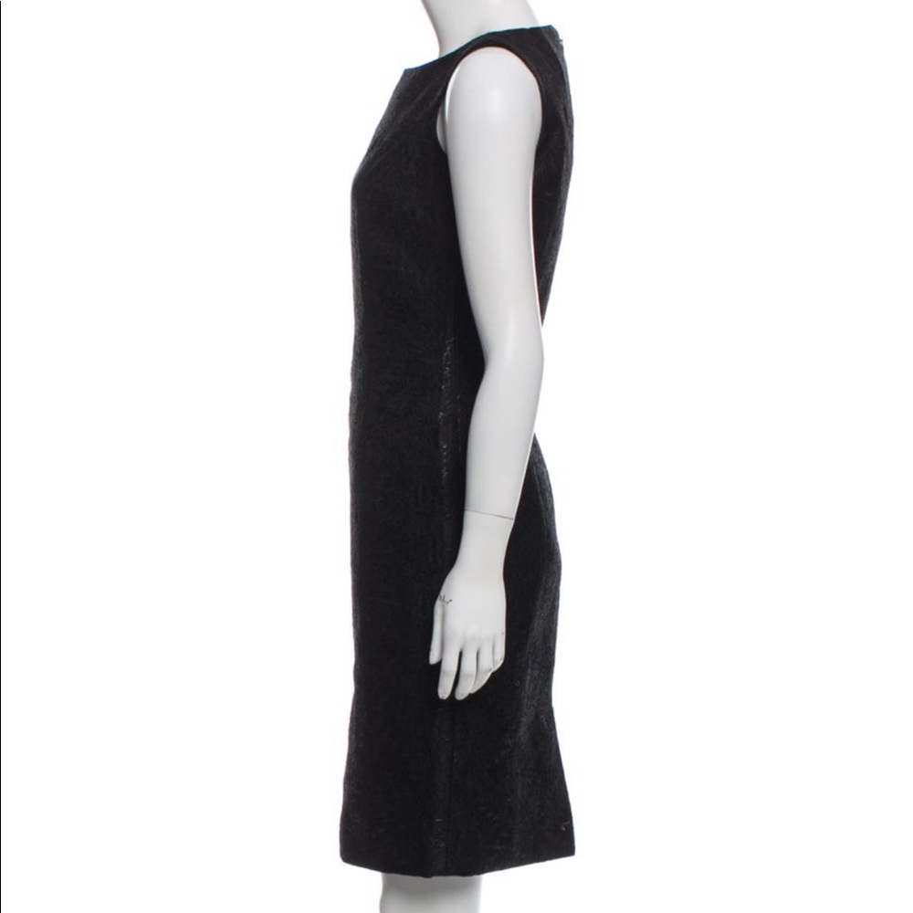 🚫SOLD🚫 Prada Black Sleeveless Floral Jacquard Dress NWOT - Picture 3 of 9